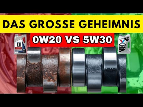 Die Wahrheit über 0W20 vs 5W30 Öl (50 Motoren getestet!)