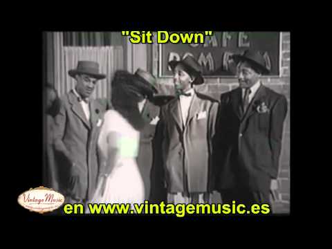 The Delta Rhythm Boys "Sit Down"