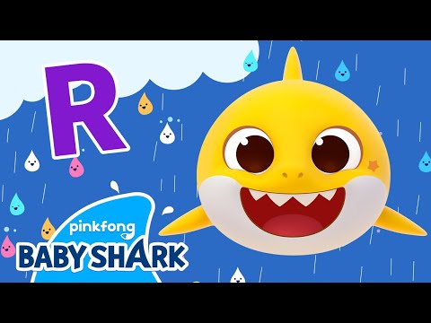 ☔️Rain, Rain, Go Away - Letter R | Baby Shark's ABC Song | Learn ABCs with Baby Shark Official