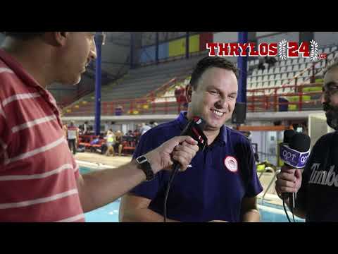 Δηλώσεις Βλάχου μετά την κατάκτηση του Super Cup | Ολυμπιακός - Βουλιαγμένη | 02/10/2019