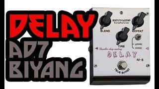 Video thumbnail for Delay AD7 Biyang by Guitar Store