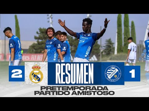 Resumen: Real Madrid C 2-1 Xerez Deportivo FC (Pretemporada 2023-24)