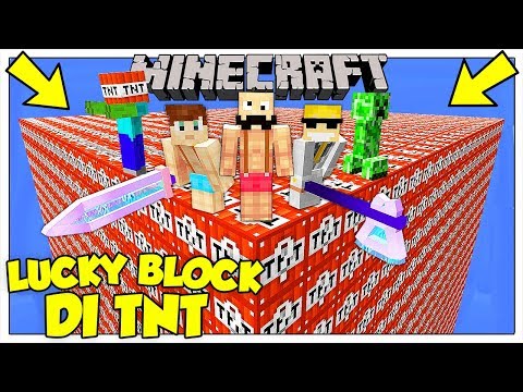 LA SFIDA DEI LUCKY BLOCK GIGANTI DI TNT! - Minecraft ITA