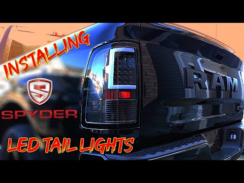 Spyder LED 2020 RAM 1500 Classic Tail Lights Install