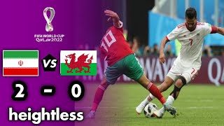 Download lagu Wales vs Iran | 2-0 | Full Match Heightless | FIFA WORLD CUP 2022 | mp3