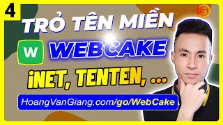 Cách Trỏ Tên Miền Từ iNET, Tenten, ... Về Webcake Tạo Và Thiết Kế Landing Page Miễn Phí 100%