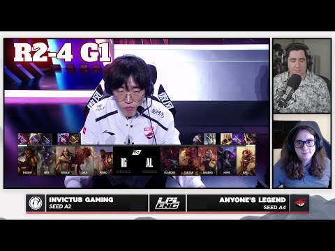 IG vs AL - Game 1 | Round 2 S15 LPL Summer Playoffs 2025 | Invictus Gaming vs Anyone's Legend G1