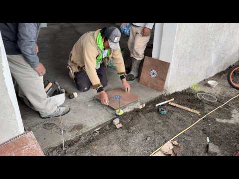Building Our Forever Home in Mexico ❤️🇲🇽❤️ Starting the Floor Tile Installation!