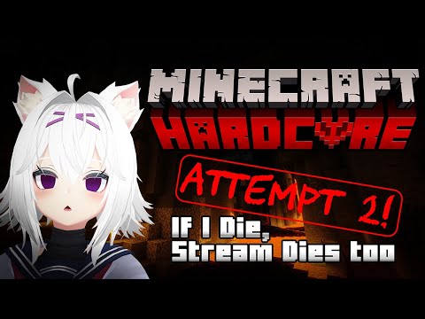 🔴 HARDCORE MINECRAFT 🔴 Stream ends when I die! Attempt #2! thumbnail