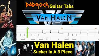 Sucker In A 3 Piece - Van Halen - Lead Guitar TABS Lesson