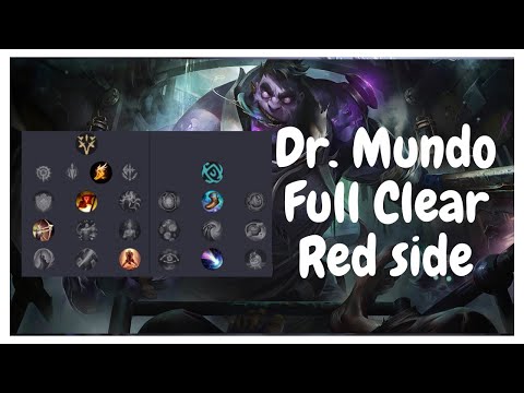 Safest Fastest Dr. Mundo FULL Clear + Runes S12 Patch 12.20