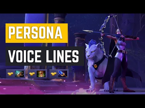 MIRANA OF NIGHTSILVER PERSONA | VOICE LINES AND REACTIONS TO PURCHASED ITEMS