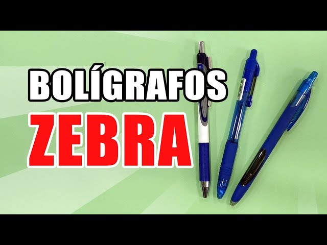 Vídeo relacionado con Zebra Pen Z-Grip - Bolígrafos retráctiles, punta de 1,0 mm, paquete de 16 unidades, en caja de regalo de cartón, escuela, escritura, trabajo, oficina (azul)