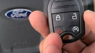 FORD MYKEY DISABLE