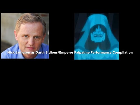 NICK JAMESON AS DARTH SIDIOUS/EMPEROR PALPATINE PERFORMANCE COMPILATION