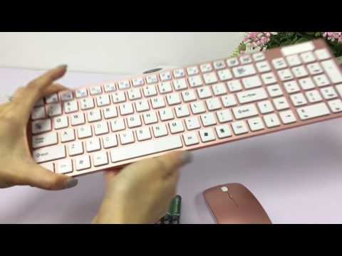 PHO_7 Kibeland Slim Wireless Keyboard & Mouse Set