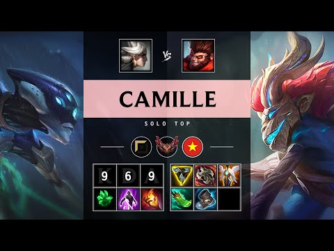 Camille Top vs Wukong - VN Grandmaster Patch 25.09