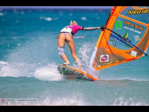 Sarah Quita Offringa and Steven Van Broeckhoven in Fuerteventura PWA World cup Freestyle