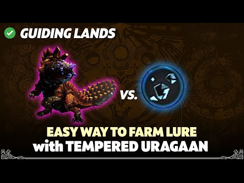 MHW ICEBORNE :  GUIDING LAND EASY EXPLOIT LURE with TEMPERED URAGAAN