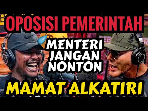 POLISI MANA POLISI‼️🤣🤣🔥- MAMAT ALKATIRI PINGGIR JURANG - Deddy Corbuzier Podcast