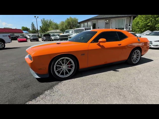 2012 DODGE CHALLENGER COUPE V8, HEMI, 6.4 LITER SRT8 392 COUPE 2D