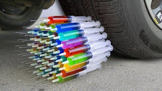 Experiment Car vs Orbeez, Big Cola, Fanta, Mtn Dew, Chupa Chups vs Mentos | Test Ex