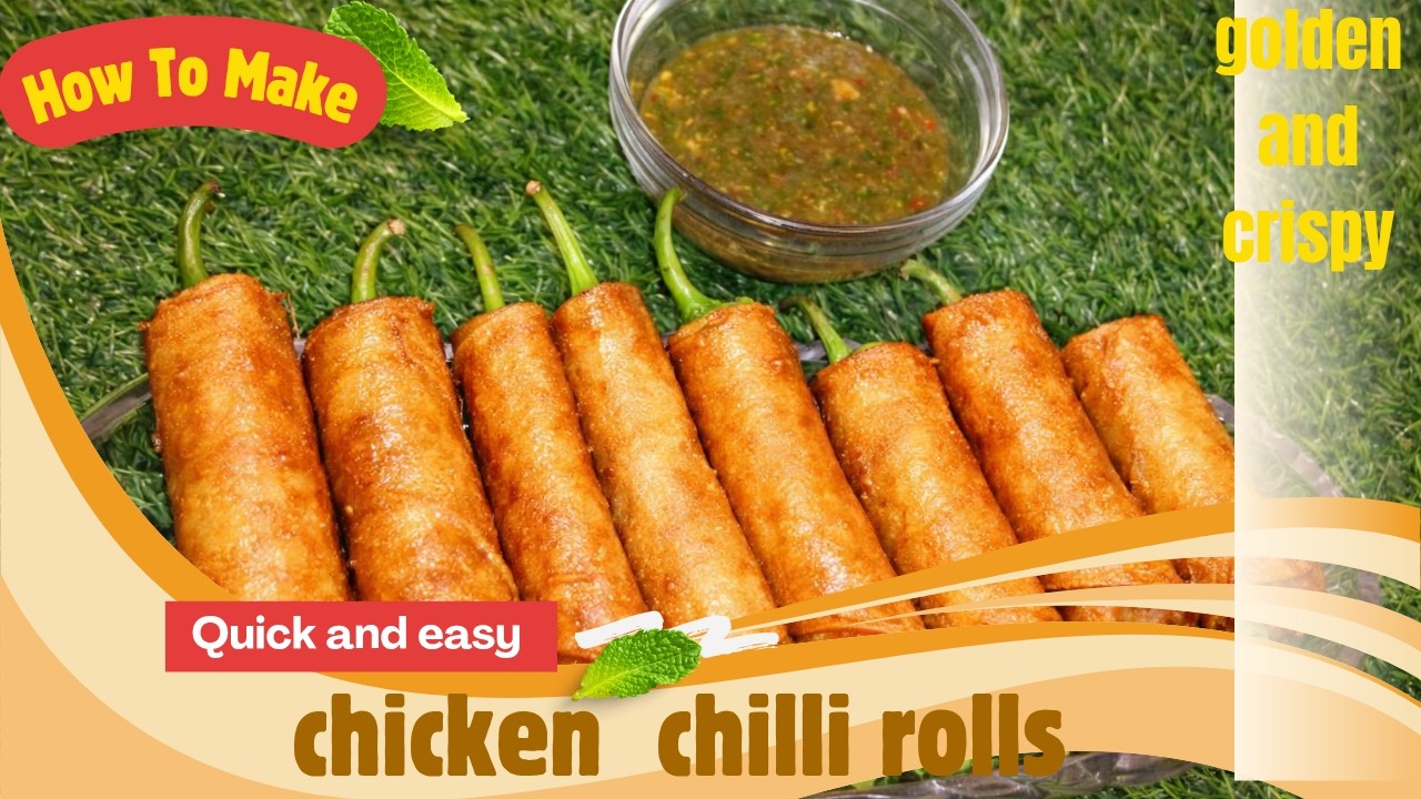 Chicken chili rolls|quick and easy|fusion feast|Ramzan recipe
