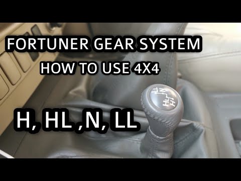 Fortuner Gear System Explained In Detail | How To Use 4X4 Gear In Fortuner