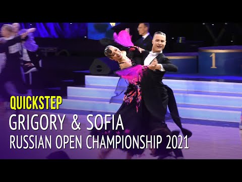 Quickstep = Grigory Bozhevsky & Sofia Ryzhenkova = 2021 Russian Open Championship Youth Ballroom