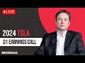 🔴WATCH LIVE: Tesla Q1 2024 Earnings Call | $TSLA