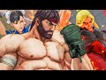 Street Fighter V All Characters Win Screens