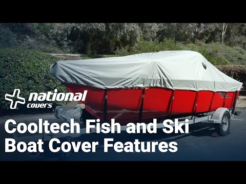 Fish and Ski Boat Cover Features - Windstorm Cooltech | National Covers