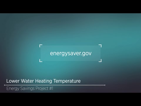 Do-It-Yourself Savings Project: Lower Water Heating Temperature | Department of Energy