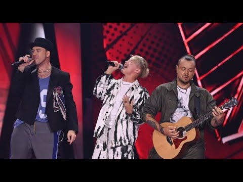 Miłosz Skierski & Tomson i Baron - „River”  - Przesłuchania w Ciemno - The Voice Kids Poland 6