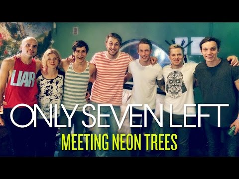Only Seven Left videodagboek 78: meeting Neon Trees