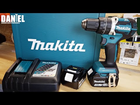 MAKITA GRĄŽAS / GRĄŽAS 18V‐54 / 30Nm 2x3.0Ah LI-ION BRUSHLES CASE MAKPAC DDF484RFJ video