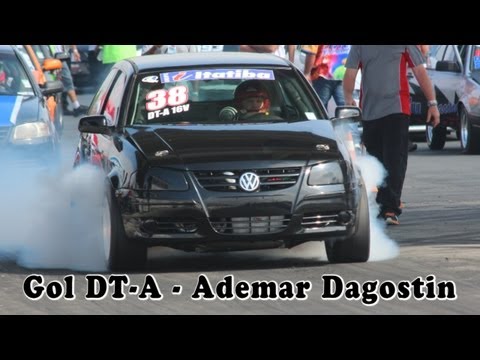 Gol turbo DT-A - Ademar Dagostin - 19º Festival Brasileiro de Arrancada (Curitiba 2012)