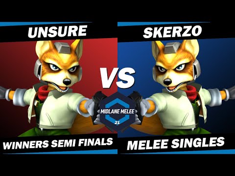 Unsure vs Skerzo - Winners Semi Finals | Midlane Melee 21