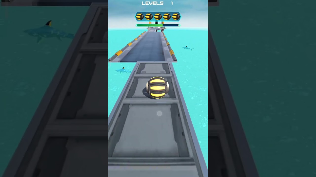 Space Rolling Balls Race Game play #Shorts EP - 9