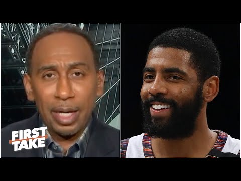 斯蒂芬-A：本賽季籃網需要凱里-歐文被 "鎖定"｜第一時間報道。 (Stephen A: The Nets need Kyrie Irving to be 'locked in' this season | First Take)
