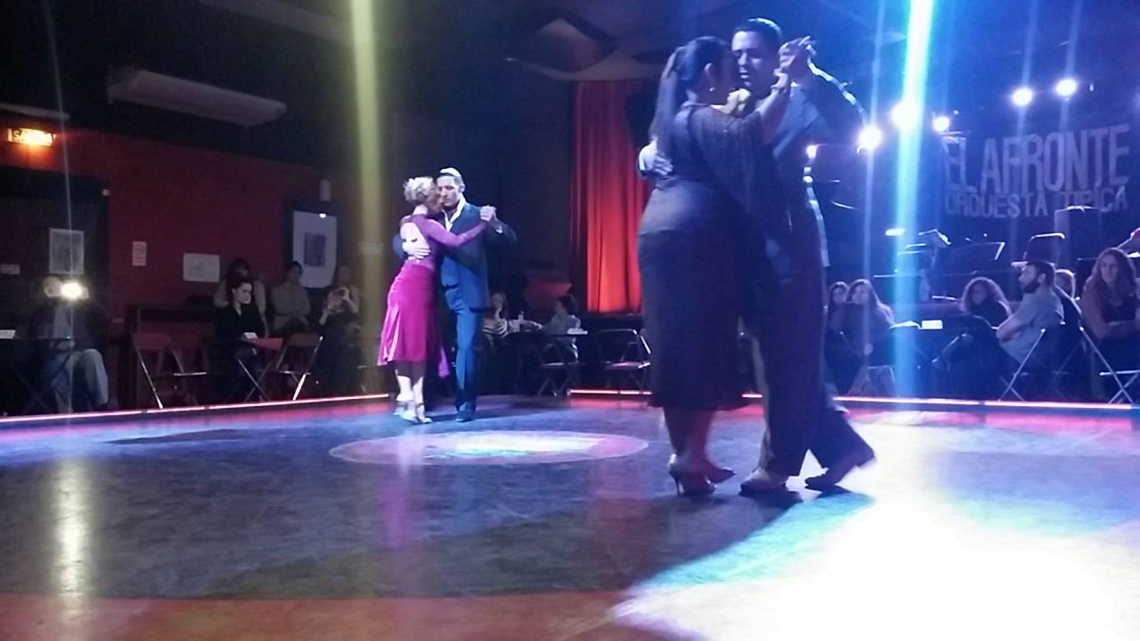 Laura Sastria y Carlos Estigarribia & Analía Carreño y Luis Ramírez en Maldita Milonga 2016-07-06