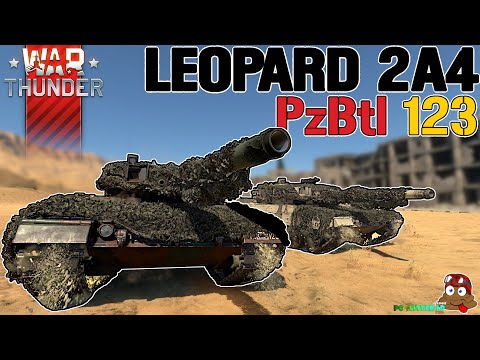 Leopard 2A4 Zerstört Gegnerteam! Leopard 2A4 (PzBtl 123) mit Seeras | War Thunder
