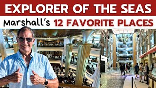 12 Favorite Places on Explorer of the Seas  - Marshall's Transatlantic List!
