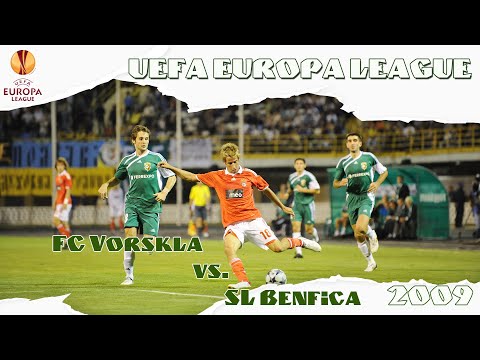 UEFA Europa Legue 2009/2010 | FC Vorskla - SL Benfica 2-1 @ictv
