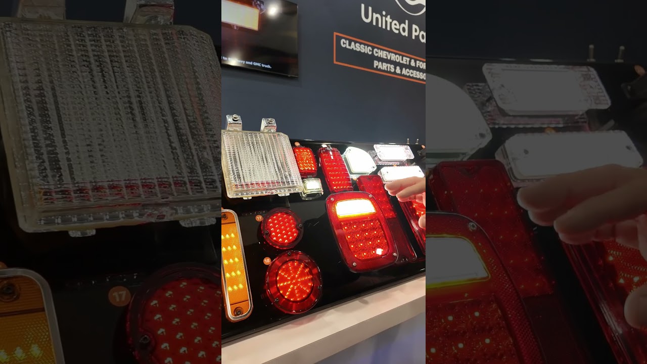 United Pacific SEMA 2025 LED Sequential Front Parking Light ’67-’72 GMC Truck