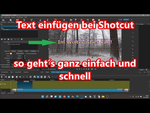 Shotcut insert text into video step by step guide Tutorial Shotcut text display