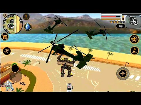 New Vegas Crime Simulator #18 | NAXEEX | Catch And Throw Helicopters - Android GamePlay HD