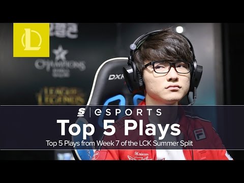 Top 5 Plays from Week 7 of the LCK Summer Split