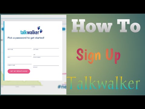 #Talkwalker #TalkwalkerSignup |How To Sign Up Talkwalker In Mobile Phone |SMK Cyber Tech |