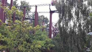 preview picture of video 'HD RollerCoaster Thors Hammer Extremely fast.'